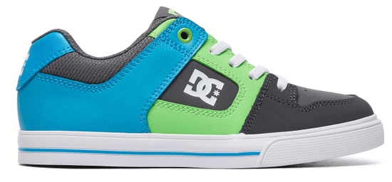 DC Pure Elastic B Shoe Xsgb Grey/Green/Blue