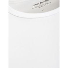 Jack&Jones 2 PACK - pánske tričko JACBASIC Regular Fit 12133913 White (Veľkosť M)