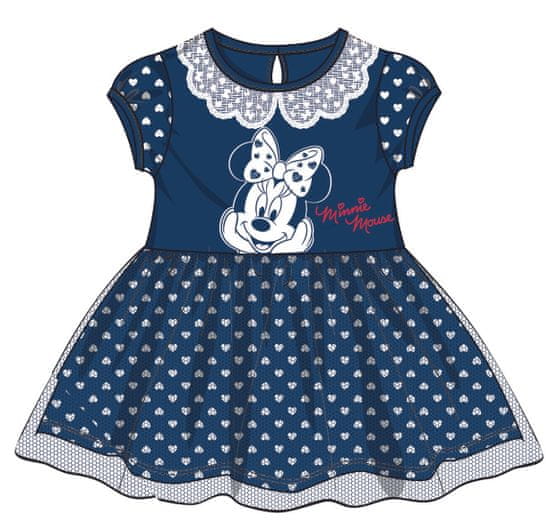 Disney by Arnetta dievčenské šaty Minnie