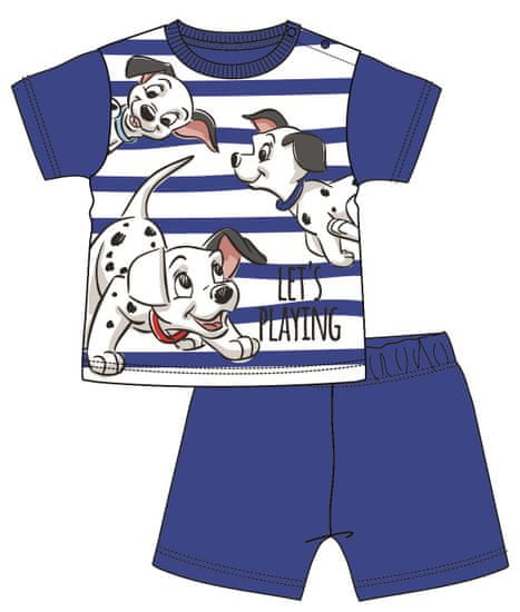Disney by Arnetta chlapčenské pyžamo 101 dalmatíncov