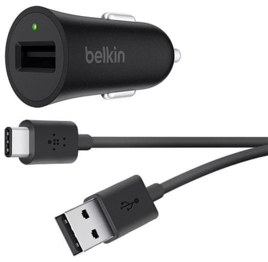 Belkin USB rýchlonabíjačka do auta 18 W F7U032bt04-BLK