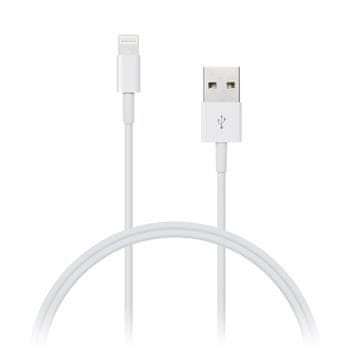 Connect IT Wirez Apple Lightning - USB, biely, 2 m CI-559