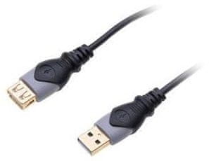 Connect IT Wirez USB-A (M) - USB-A (F), predlžovací, 1,8 m CI-484