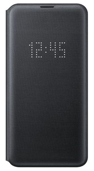 SAMSUNG Flipové puzdro LED View Cover pre Galaxy S10e EF-NG970PBEGWW - čierne