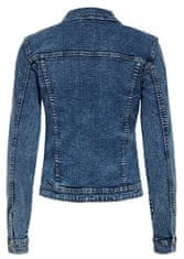ONLY Dámska džínsová bunda ONLTIA LIFE Regular Fit 15170682 Medium Blue Denim (Veľkosť 38)