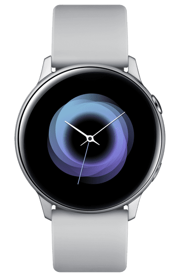 SAMSUNG Galaxy Watch Active, Strieborná (SM-R500NZSAXEZ)