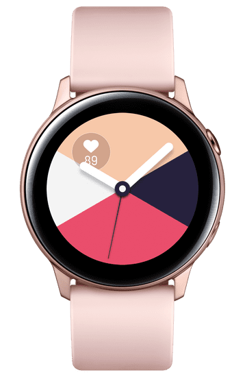 SAMSUNG Galaxy Watch Active, Ružovo-zlatá (SM-R500NZDAXEZ)