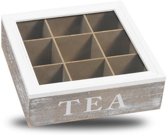 TimeLife Krabička na čaj 9 priehradiek