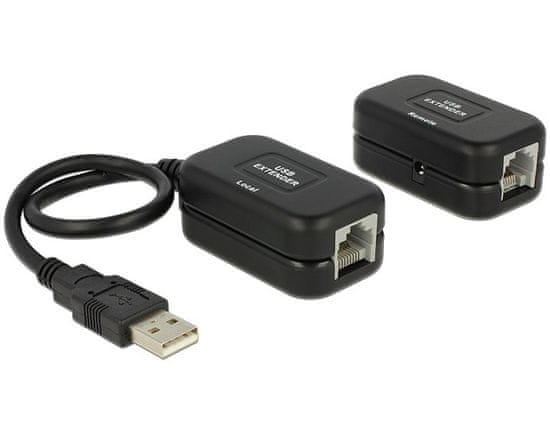 PremiumCord USB 1.1 predlžovačka po RJ45 do 60 m