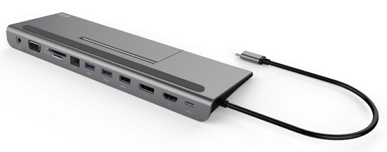 I-TEC USB-C 4K Metal Low Profile dokovacia stanica PD 85 W C31FLATDOCKPDPLUS