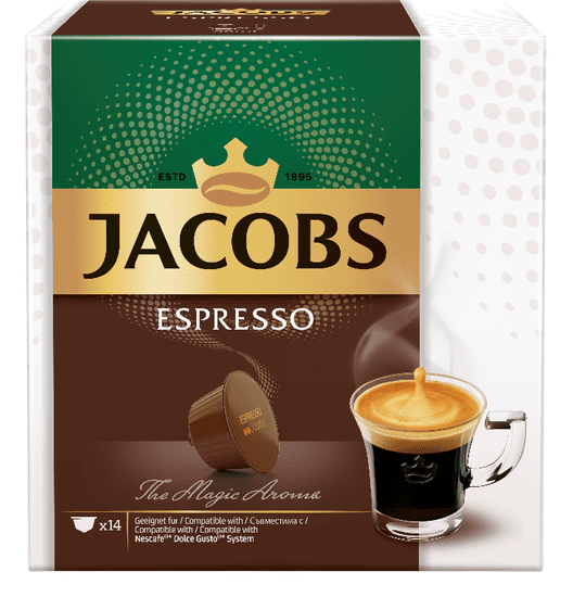 Jacobs Kapsle 14 ks Espresso