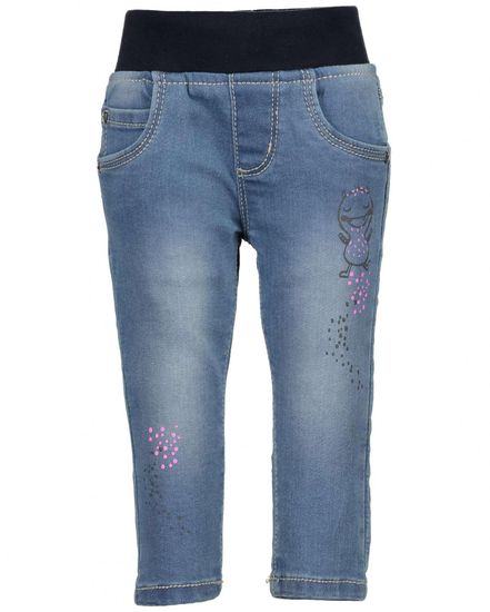 Blue Seven dievčenské džínsy s elastickým pásom
