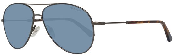 Gant pánské kovově šedé sluneční brýle