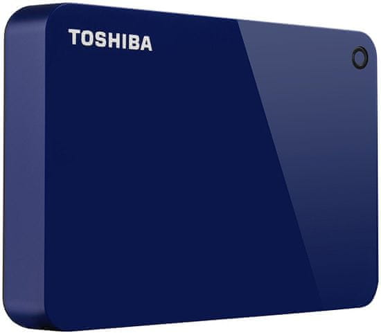 TOSHIBA Canvio Advance - 4TB, modrá (HDTC940EL3CA)