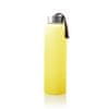 Fľaša sklo na vodu 400ml Briight yellow