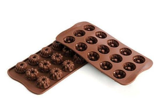 Silikónová forma na čokoládu – bábovky
