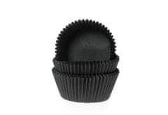 Cukrársky košíček čierny mini