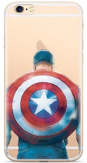 MARVEL Zadný Kryt pre iPhone XS Captain America 002 MPCCAPAM360