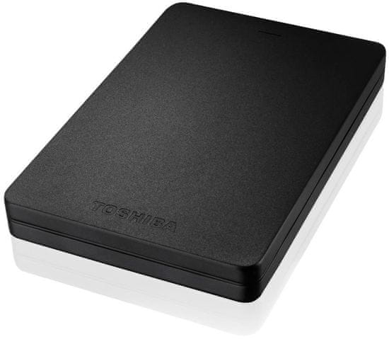 TOSHIBA Canvio Alu - 500GB, čierna (HDTH305EK3AB) - zánovné