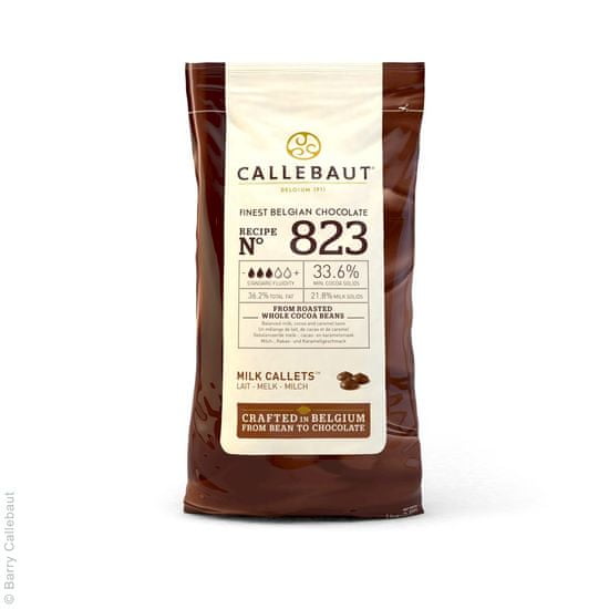 Callebaut Čokoládová poleva mliečna – 1 kg