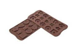 Silikónová forma na čokoládu – gombíčky