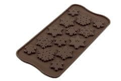 Silikónová forma na čokoládu – snehové vločky