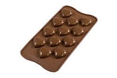 Silikomart 3D silikónová forma na čokoládu – Srdce