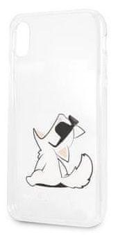 Karl Lagerfeld Fun Choupette No Rope Hard Case pro iPhone XR KLHCI61CFNRC