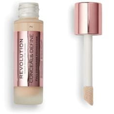 Makeup Revolution Krycí make-up s aplikátorom Conceal & Define (Makeup Conceal and Define) 23 ml (Odtieň F7)