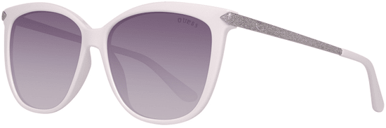 Guess dámske biele slnečné okuliare