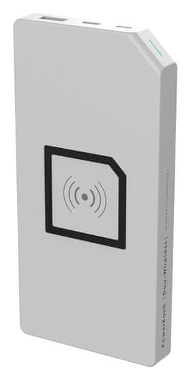 Allocacoc PowerBank Duo-Wireless White