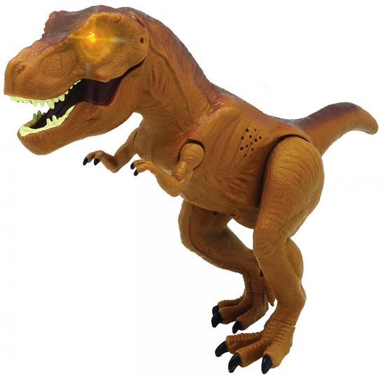 ADC Blackfire Mighty Megasaur požierajúci T-Rex, hnedý