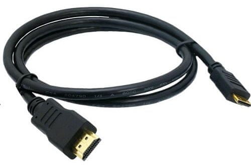 C-Tech Kábel HDMI 1.4, M/M, 0,5 m CB-HDMI4-05