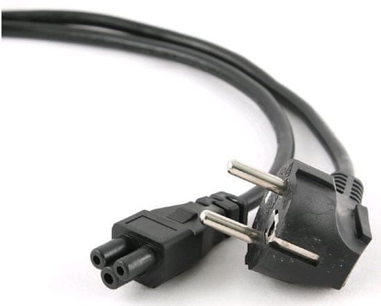 C-Tech Kábel sieťový 1,8 m VDE 220/230 V napájací notebook 3 pin Schuko CB-PWRC5-18