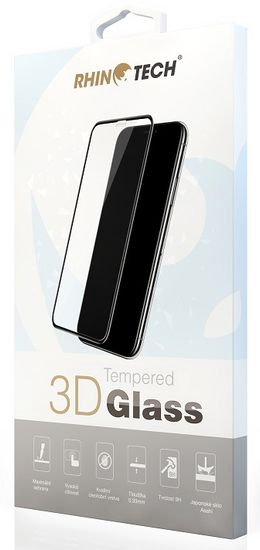 RhinoTech 2 Tvrdené ochranné 3D sklo pre Apple iPhone 7/8, biele RT055 (vrátane inštalačného rámčeku)