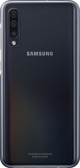 SAMSUNG Galaxy A50 Gradation Cover, čierny EF-AA505CBEGWW