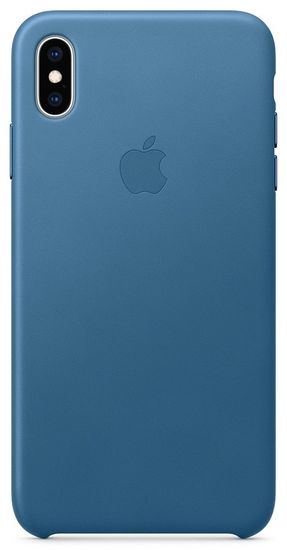 Apple kožený kryt na iPhone XS Max, modrošedá MTEW2ZM/A