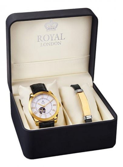Royal London sada hodinek s náramkem 41153-02-SET