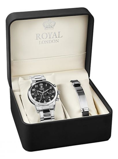 Royal London sada hodinek s náramkem 41216-08-SET