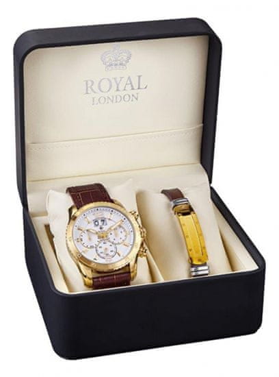 Royal London sada hodinek s náramkem 41271-03-SET