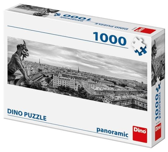 DINO Chrlič v Paríži Panoramic 1000 dielikov