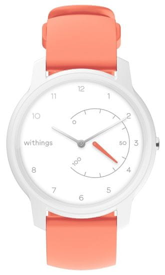 Withings Move, White/Coral