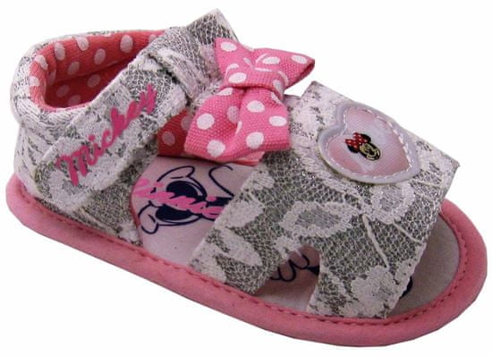 Disney by Arnetta dievčenské sandále Minnie