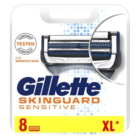 Gillette Skinguard 8 holiacich hlavíc