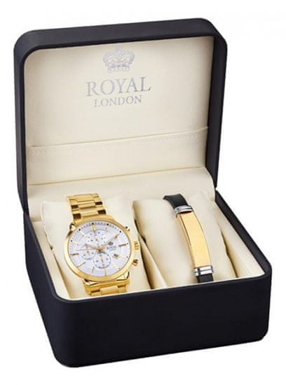 Royal London sada hodinek s náramkem 41280-07-SET