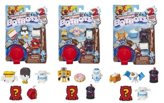 Transformers BotBots 5 figúrok- Toilet Troop