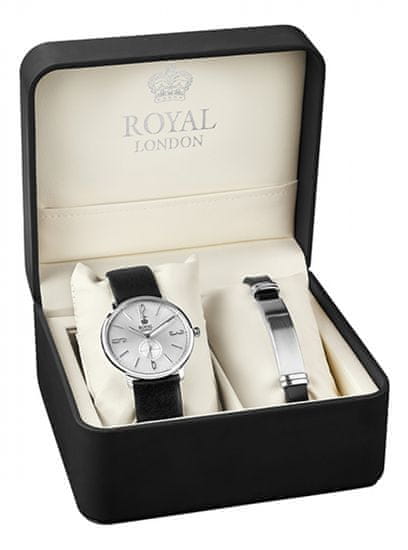 Royal London sada hodinek s náramkem 41343-01-SET