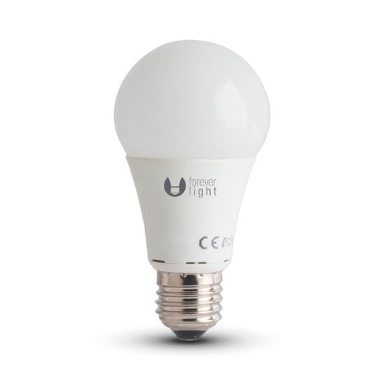 Forever LED žiarovka A60 E27 10W studená biela