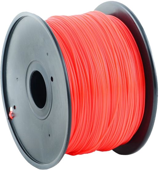 Gembird tisková struna (filament), PLA, 1,75mm, 1kg, červená (3DP-PLA1.75-01-R)