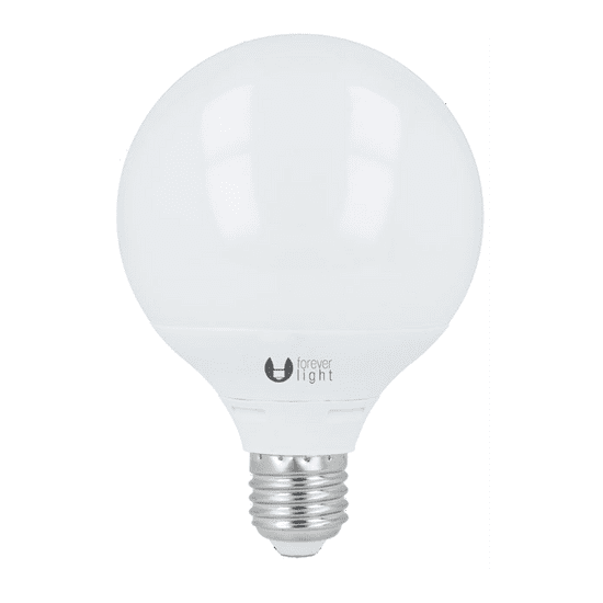 Forever LED žiarovka G95 E27 12W teplá biela